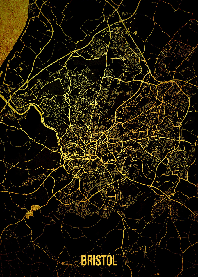Bristol gold map