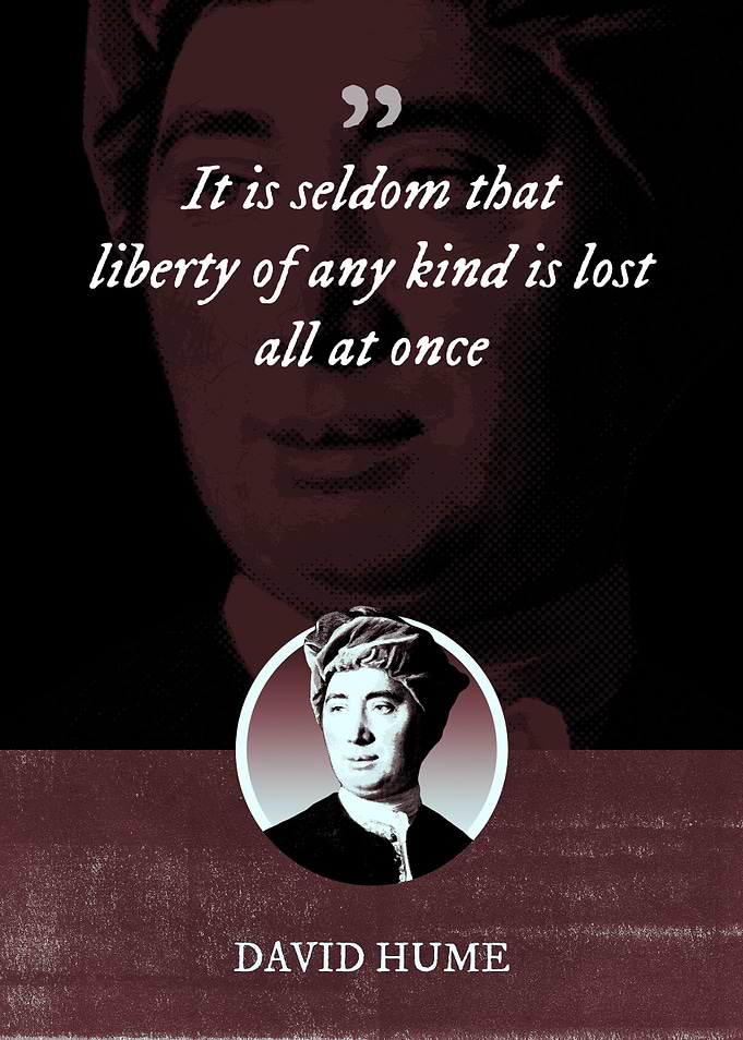 It is seldom that liberty