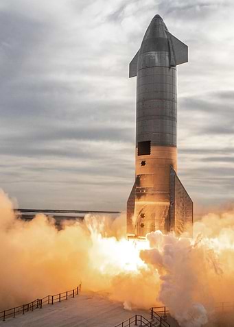 Spacex Starship SN10
