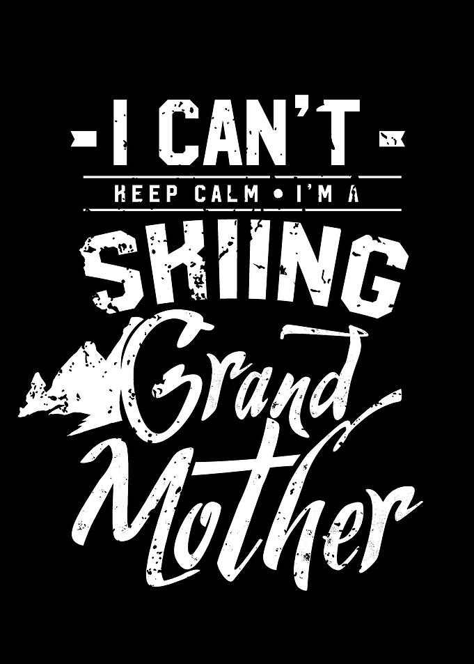 Skiing Grandmother