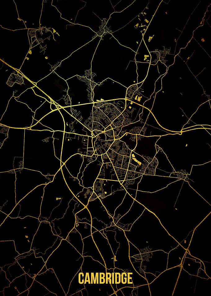 Cambridge gold map