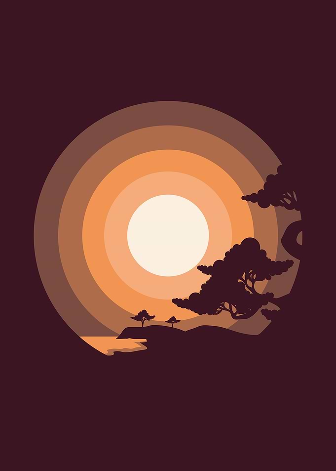 Beach Silhouette