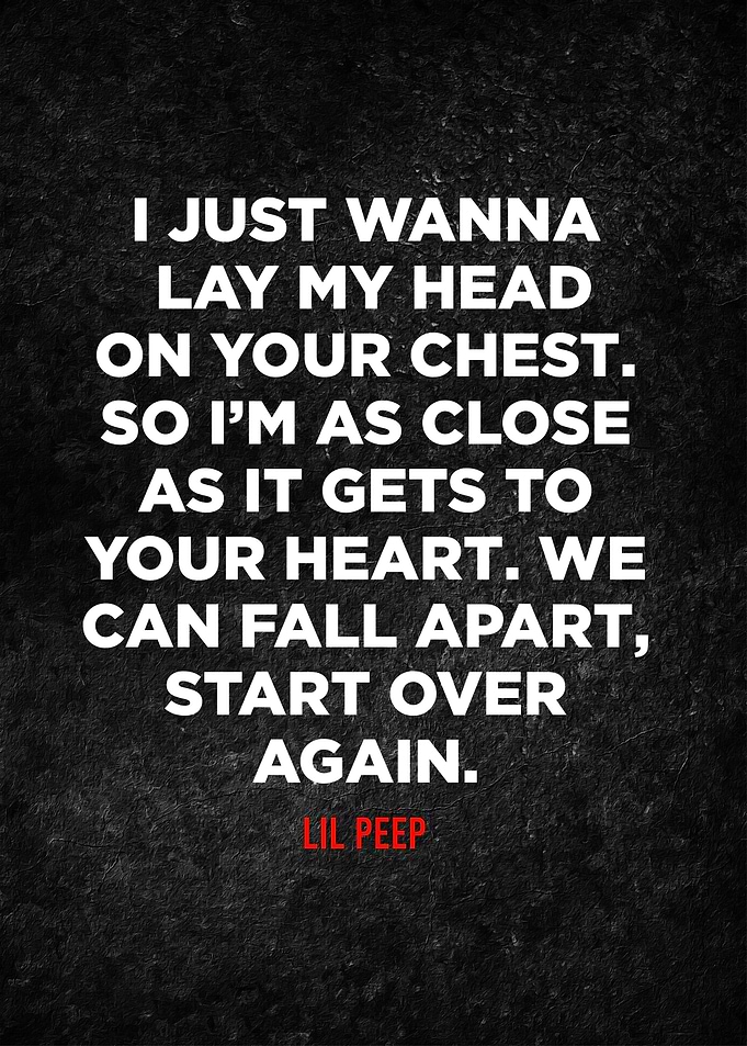 Lil Peep textart