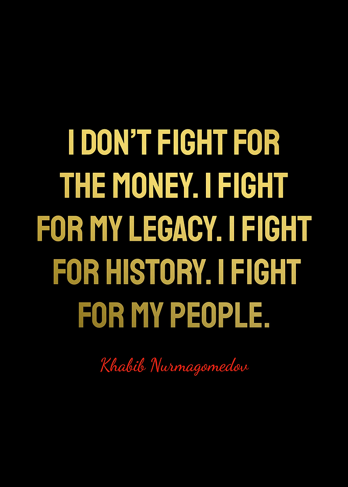 Khabib Nurmagomedov Quotes
