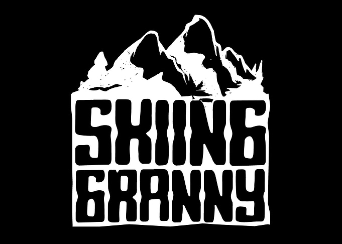 Skiing Granny