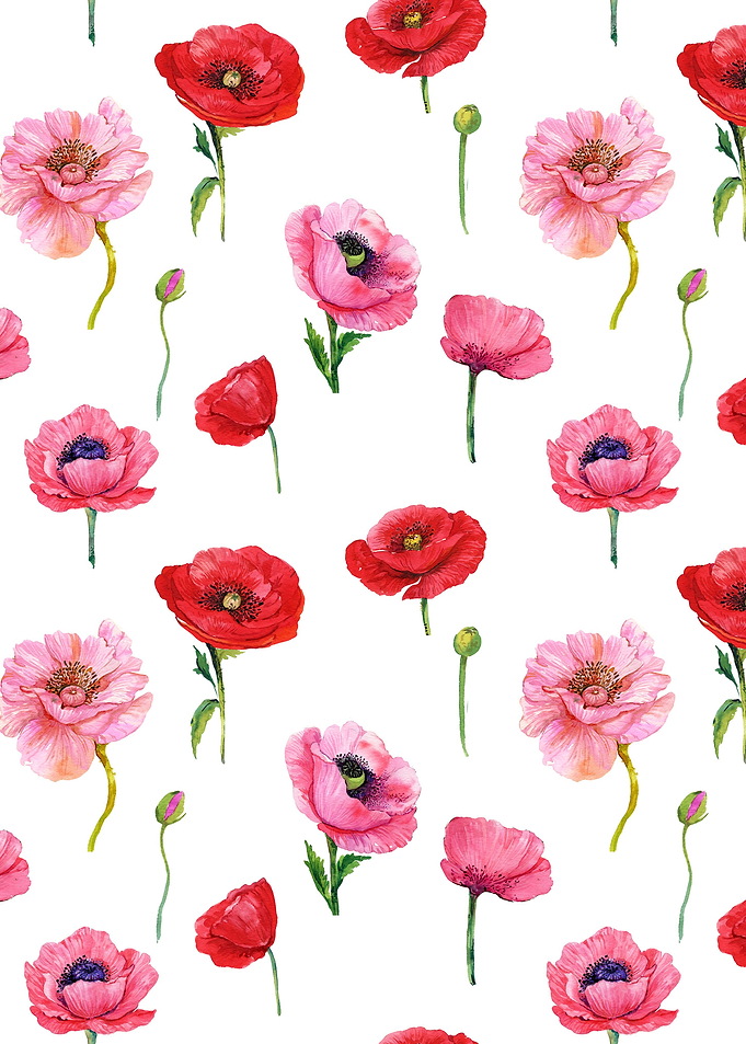 Sweet Poppy Pattern 02