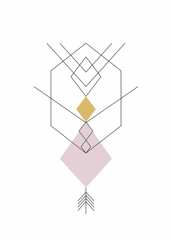 abstract geometrics shape