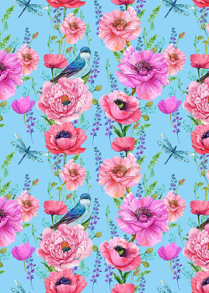 Sweet Poppy Pattern 09