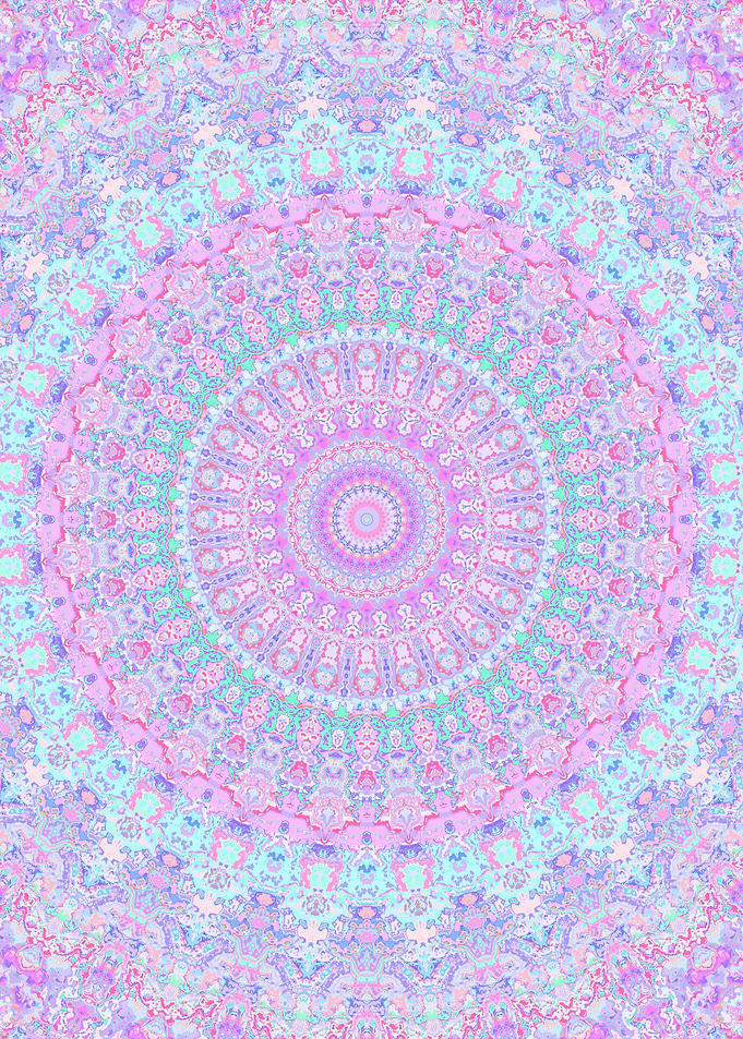 Vivid Jewel Tone Mandala