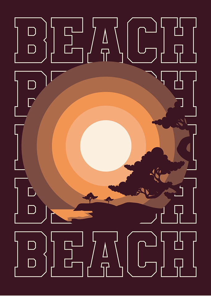 Beach Silhouette