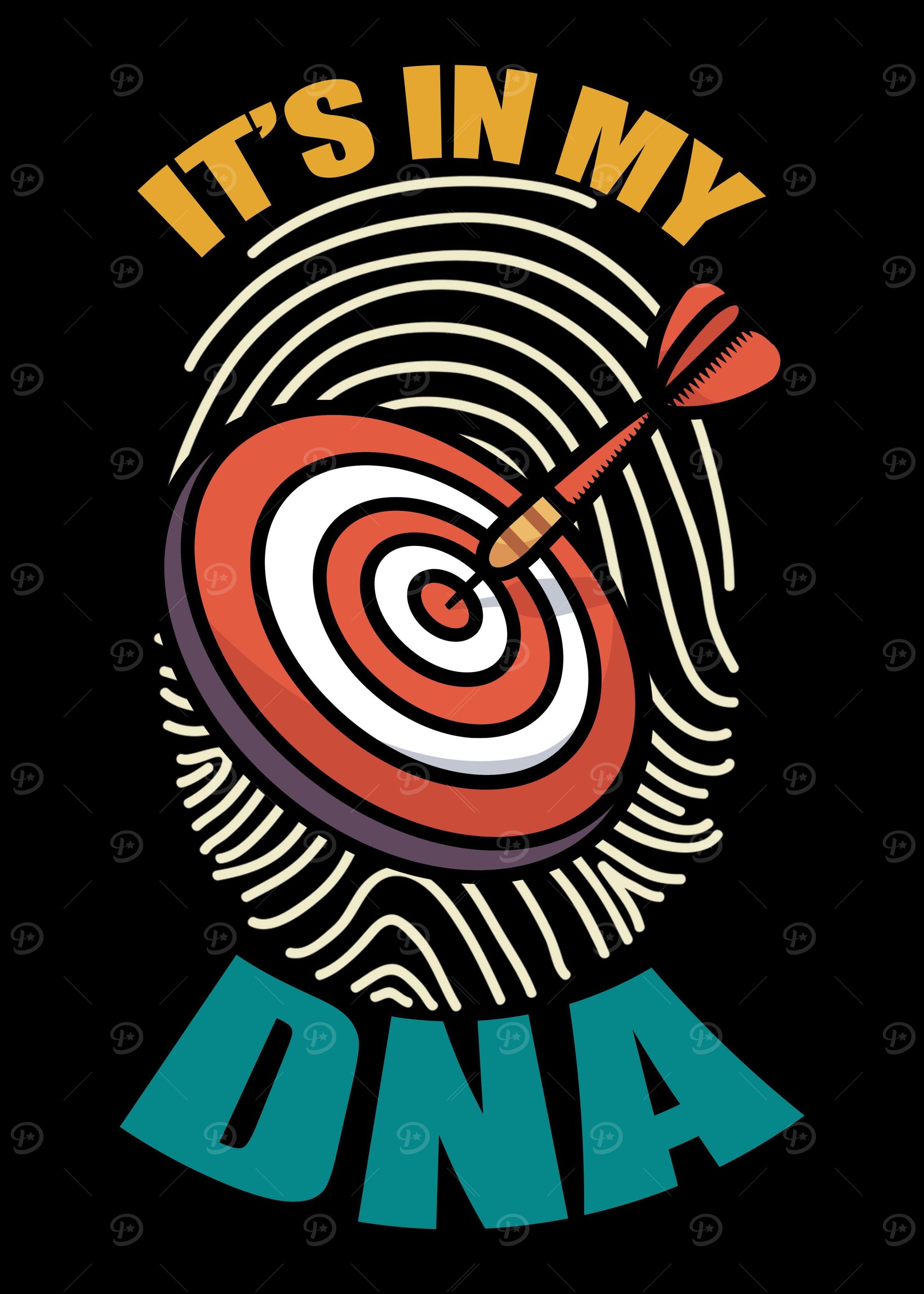 Its in my DNA Darts Dart