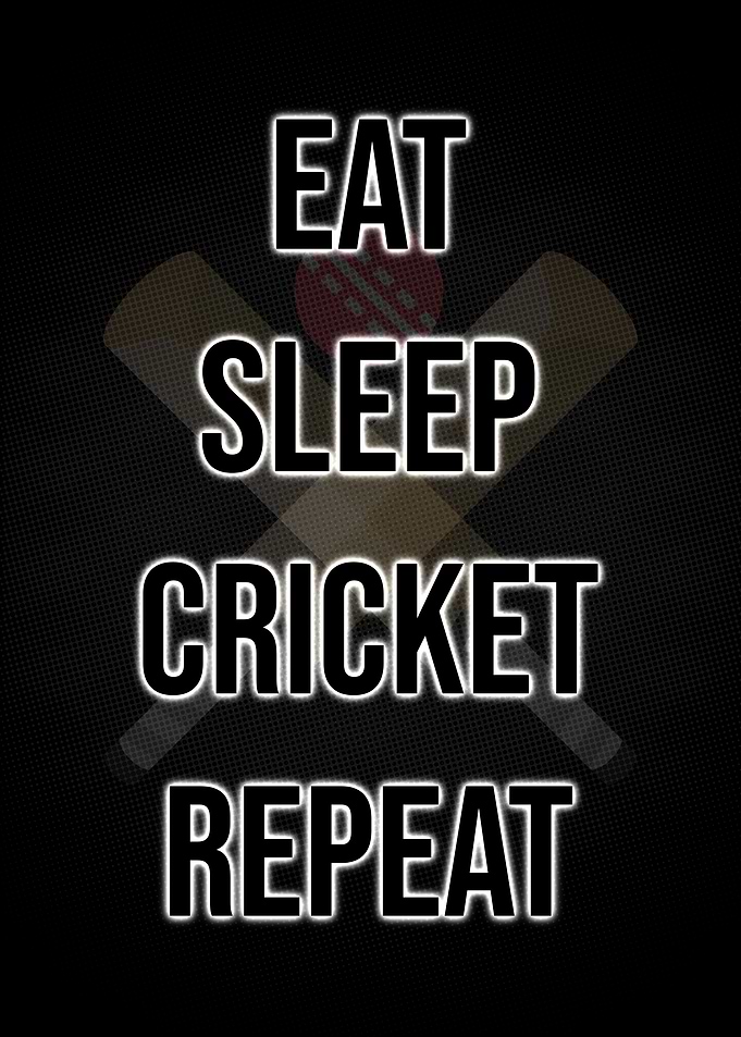Eat Sleep Cricket Repeat