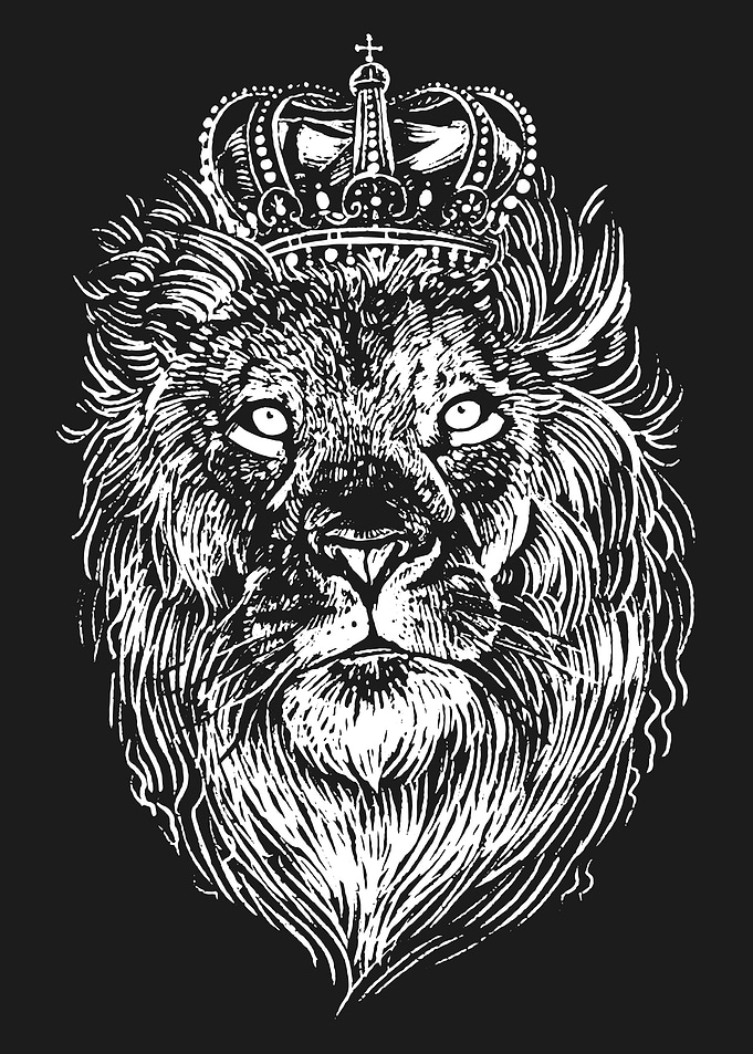 Crowned Lion Displate Desi
