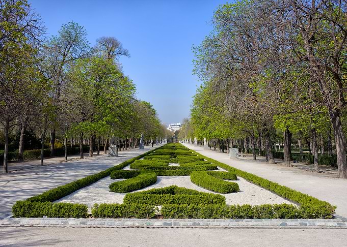 Buen Retiro Park In Madrid