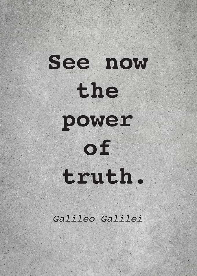 Galileo Galilei Quote L017