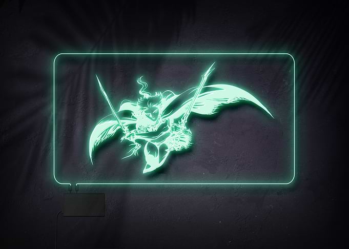 Final Fantasy III 3 Neon