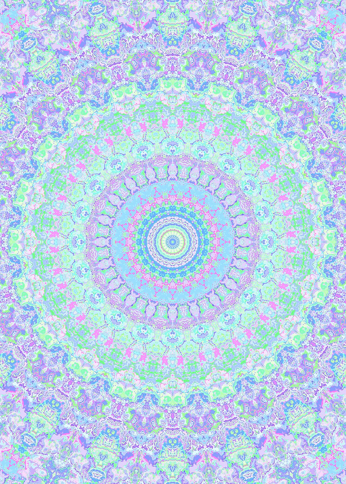 Groovy Jewel Tone Mandala