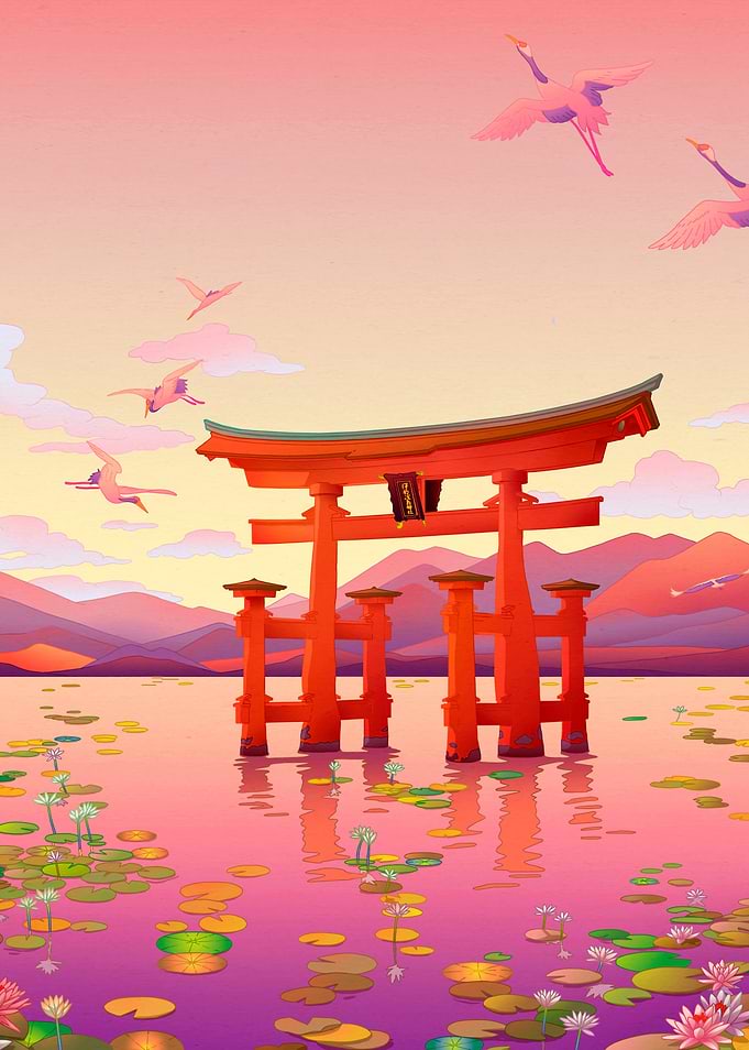 The Itsukushima Shrine
