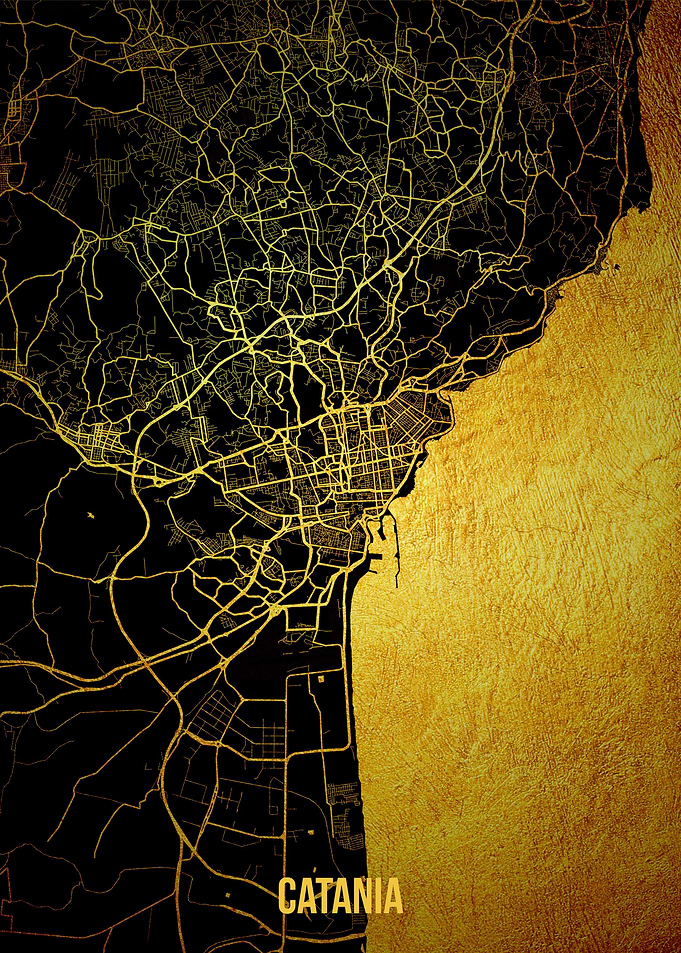 Catania gold map