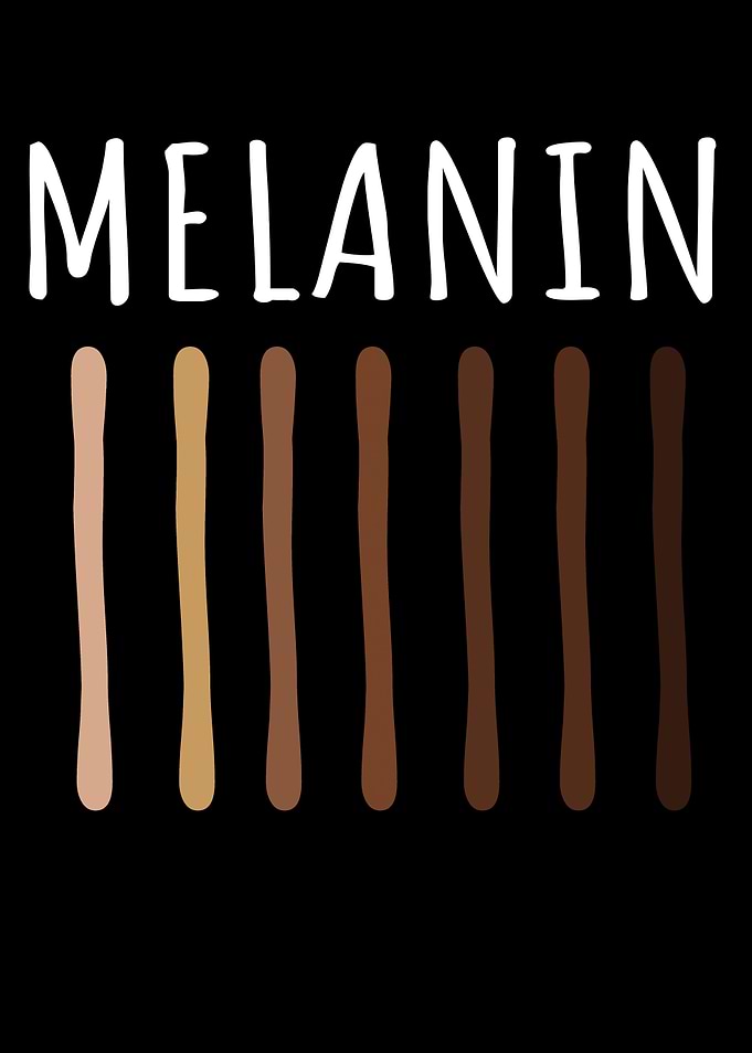 Melanin shade women men
