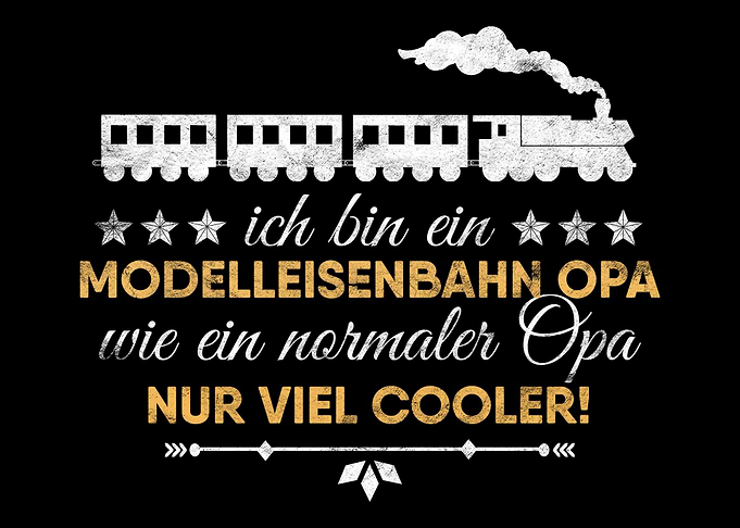Modelleisenbahn Opa