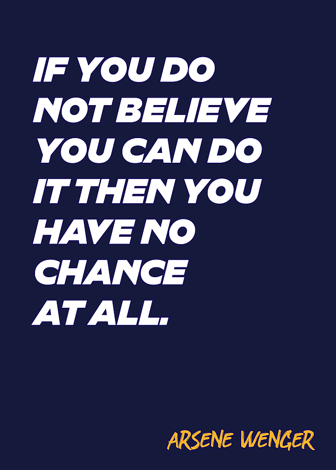 ARSENE WENGER Quote