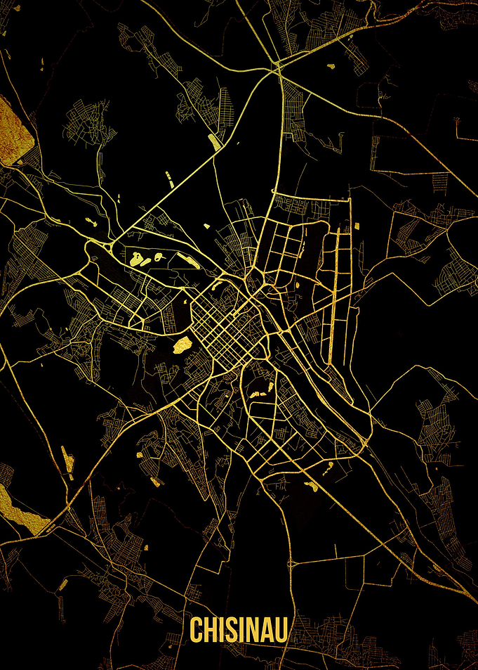 Chisinau gold map