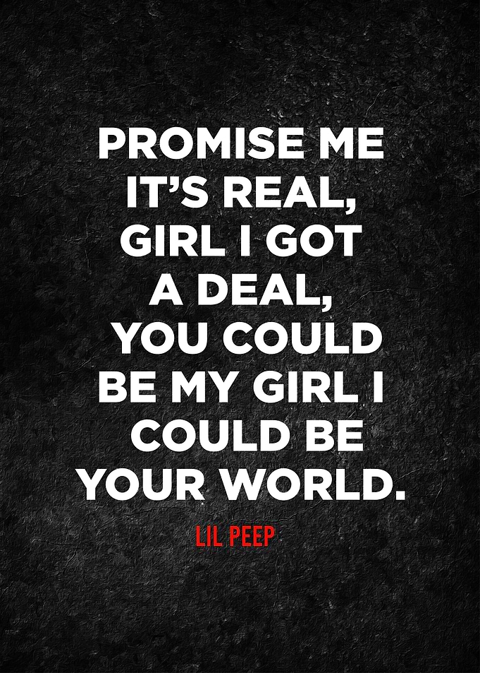 Lil peep quote
