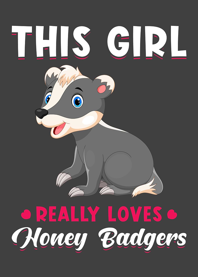 Honey Badgers Badger Cute