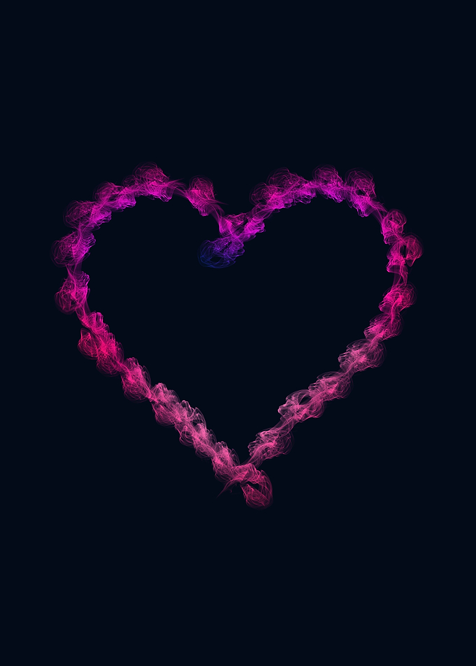 love heart smoke