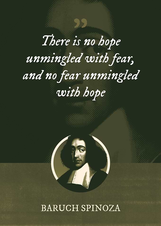There is no hope unmingled