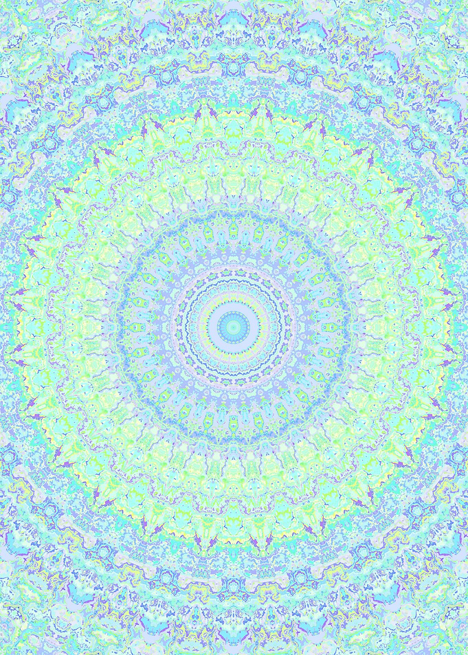 Ornate Vibrant Mandala