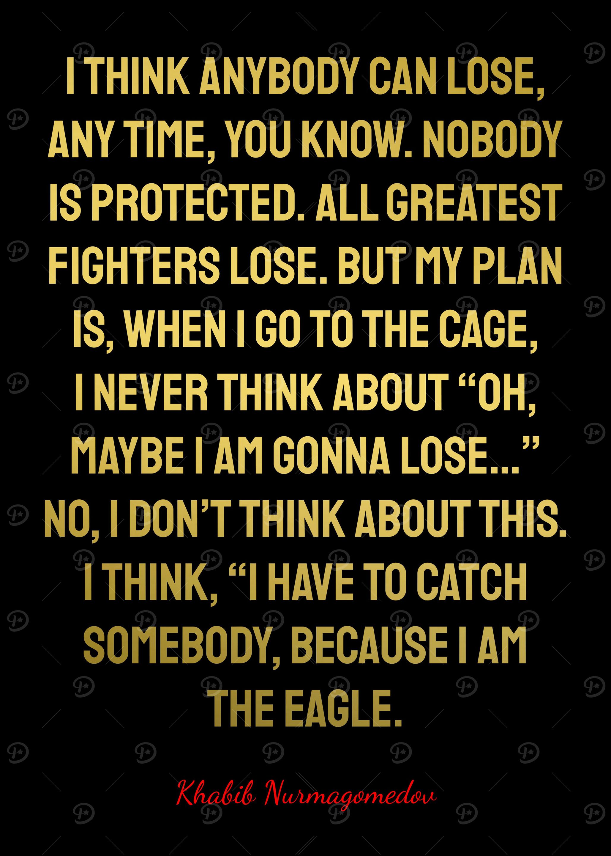 Khabib Nurmagomedov Quotes