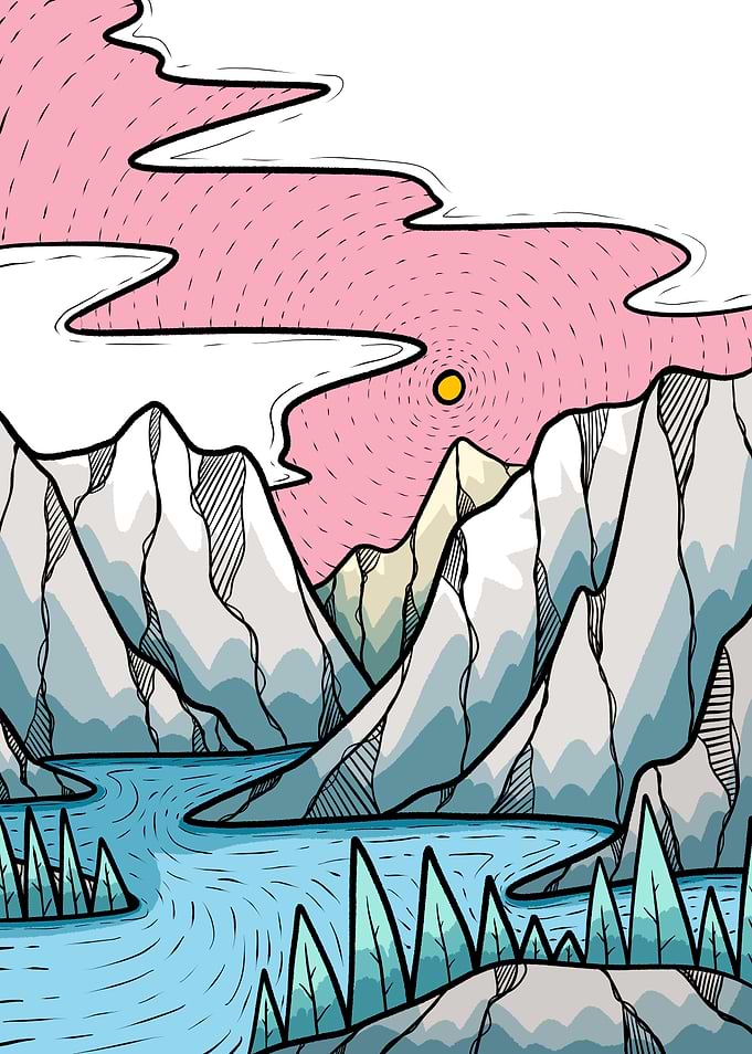 A calming land