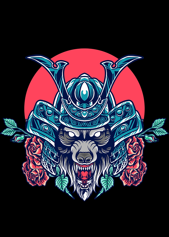wolf samurai