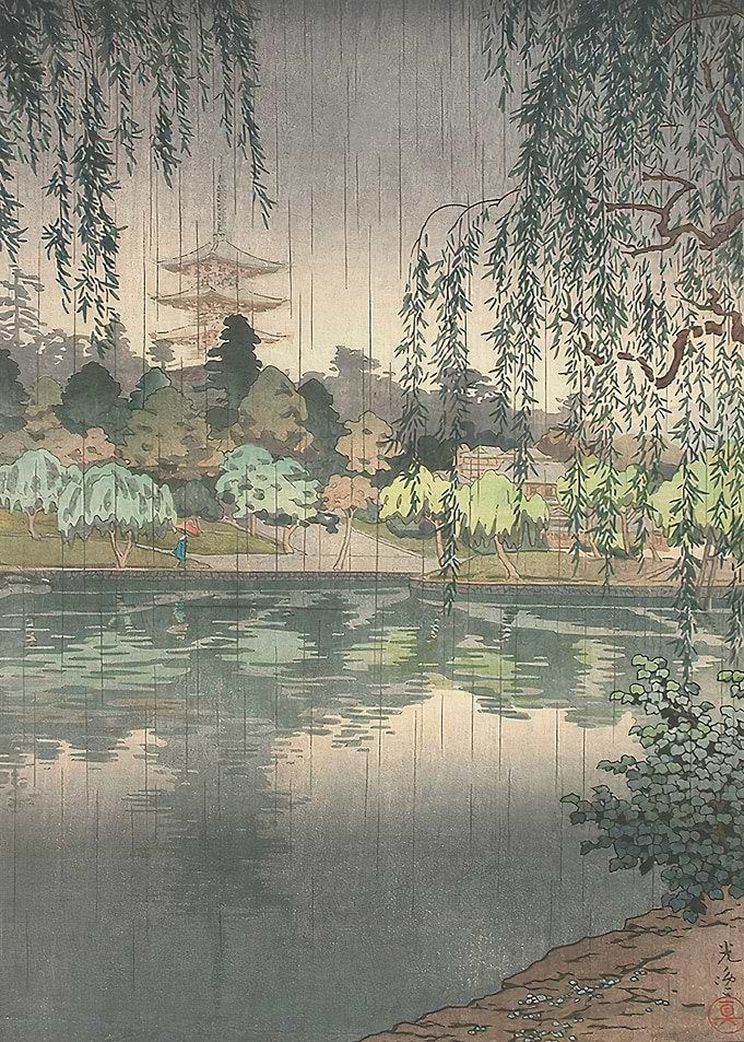 Rain At Kofukuji Temple