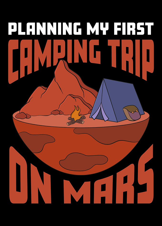 Camping Mars Space Lover