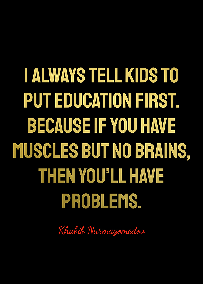 Khabib Nurmagomedov Quotes