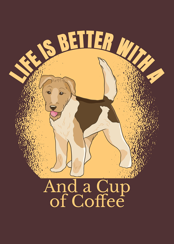 FOXTERRIER AND COFFEE LIFE