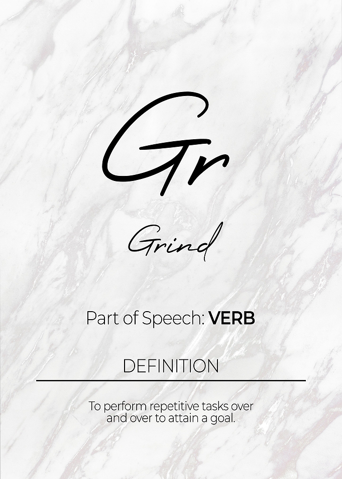 Grind Definition