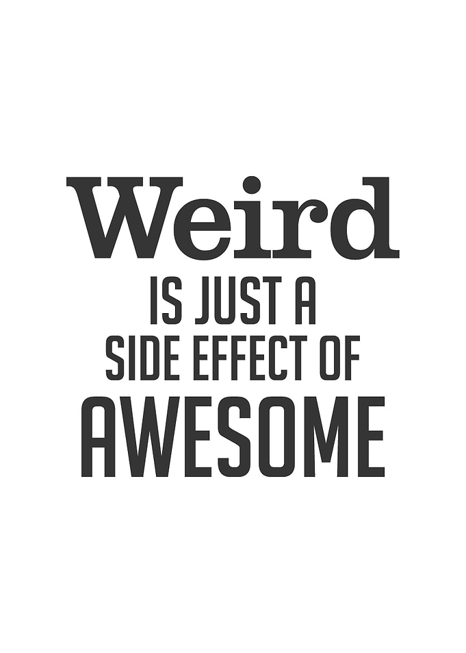 Weird Funny Quote