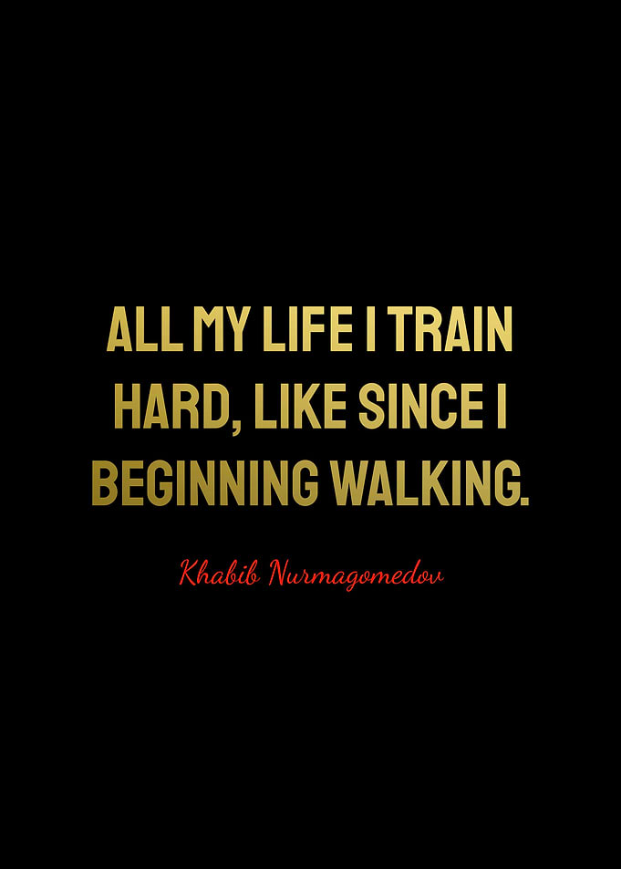 Khabib Nurmagomedov Quotes