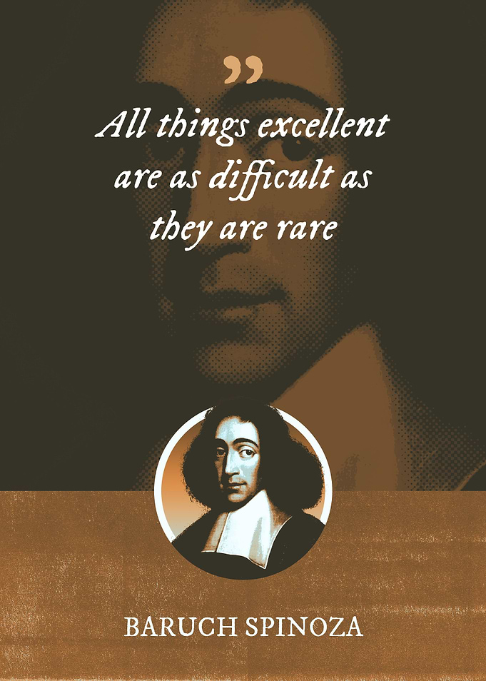 All things excellent are
