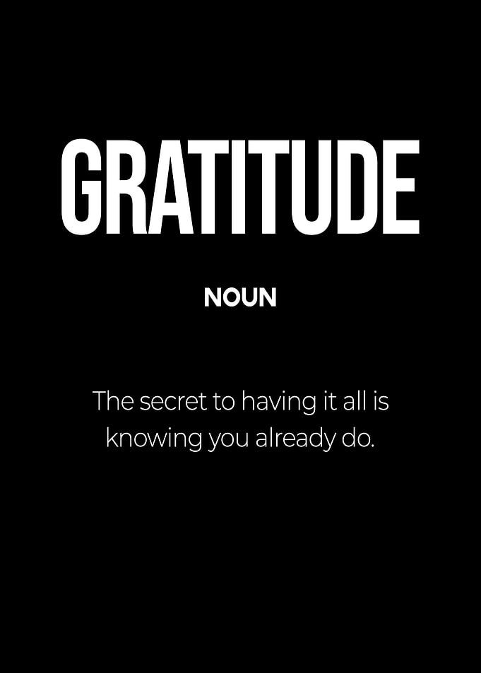 Gratitude Definition