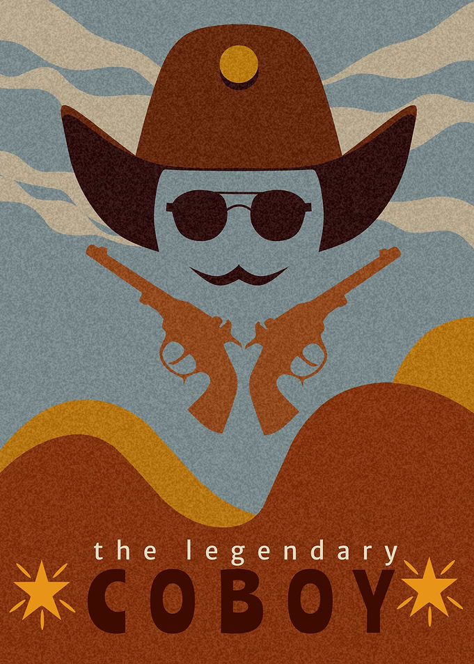 coboy poster minimalist