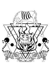 TIGER HORSE TRIANGLE