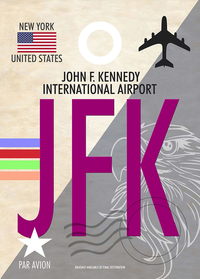 JFK AIRPORT RED USA