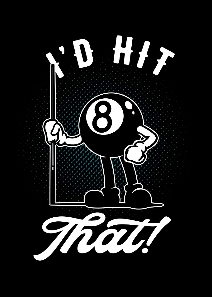 Billiard Cue Sport Cartoon