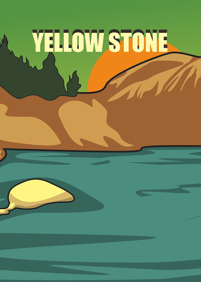 yellow stone