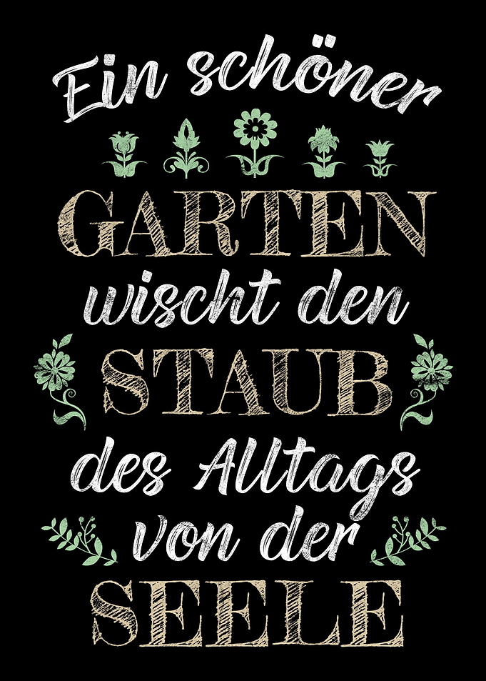 Netter Floristik Spruch